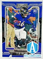 2021 PANINI PLAYBOOK TYLAN WALLACE RC #136
